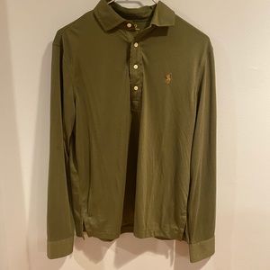 Polo By Ralph Lauren Long Sleeve Performance Polo.